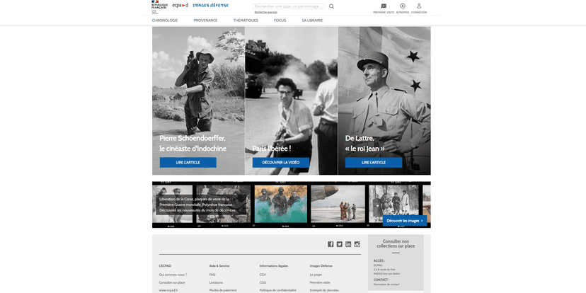 Capture d'écran du projet Image Défense